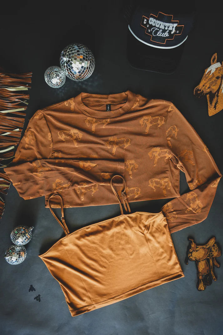 Buck Fifty Long Sleeve | Saddle